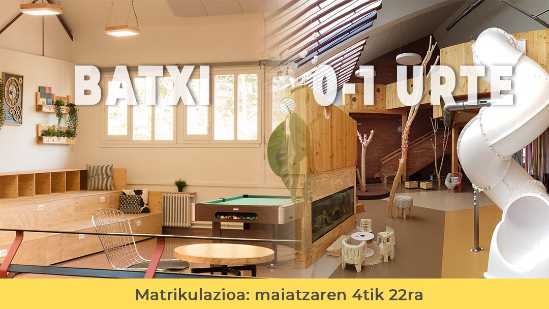 Haur Eskola eta Batxilergoko matrikulazioa