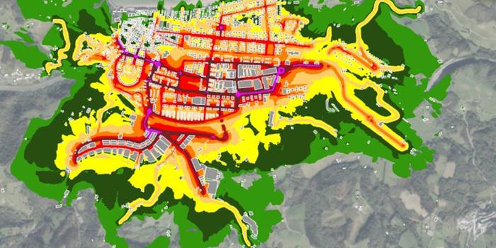 Zarauzko zarata mapa jendaurrean jarri du udalak