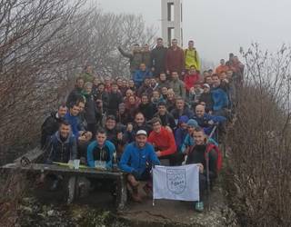 Kakueta mendira igota agurtu dute urtea dozenaka mendizalek