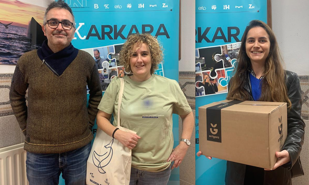 Jaso dituzte sariak Euskaraldiko jolasaren irabazleek