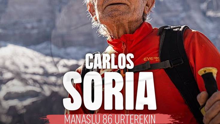 Mendi Astea: 'Manaslu 86 urterekin' (Carlos Soria)