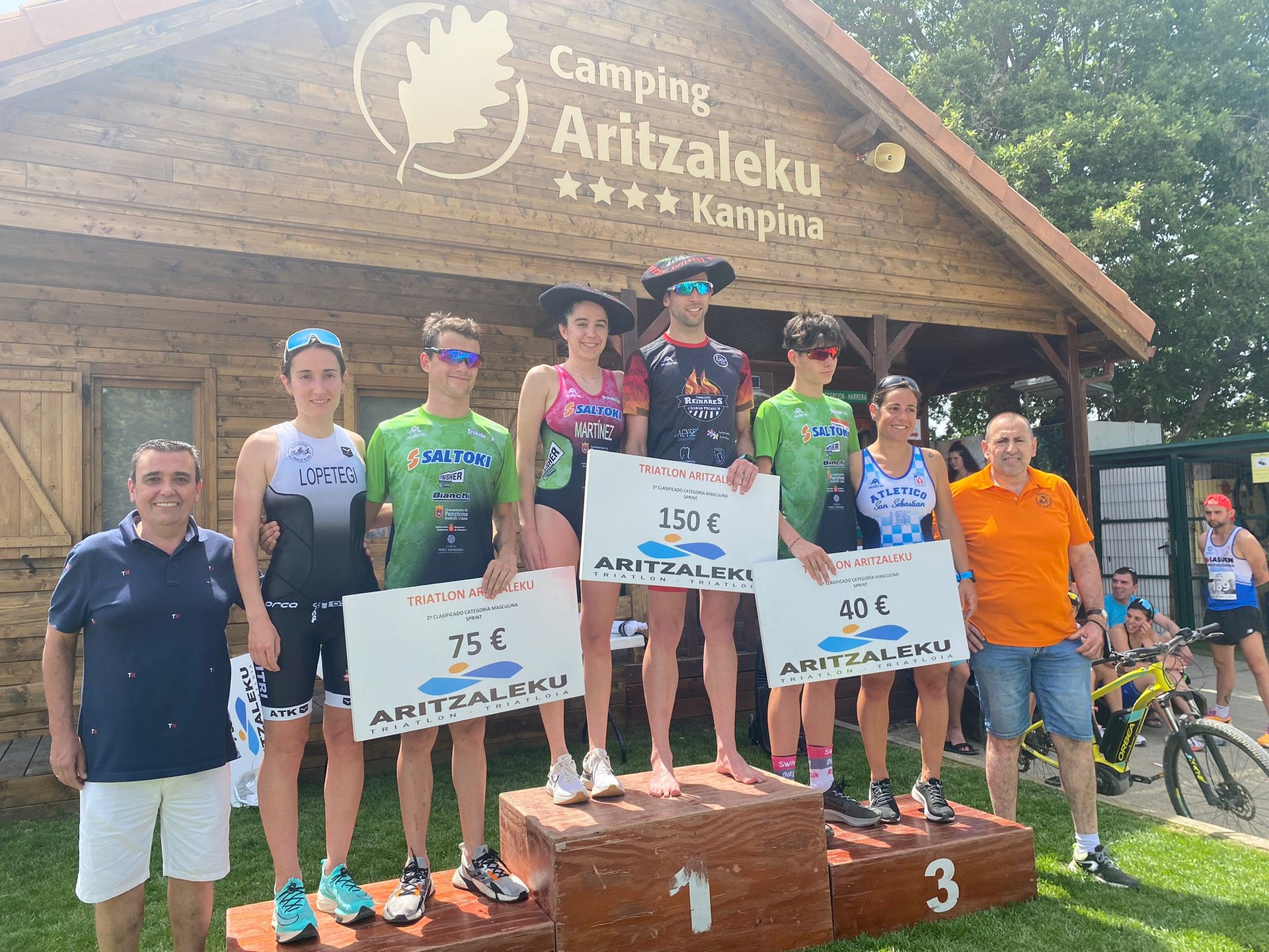 Maialen Azpiazu txapeldunorde, Aritzalekuko sprint distantziako triatloian