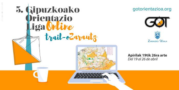 Zarauzko orientazio proba online egin daiteke