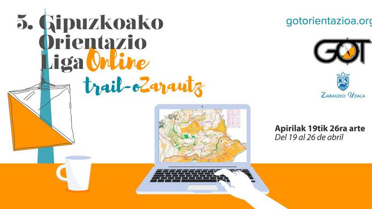 Zarauzko orientazio proba online egin daiteke