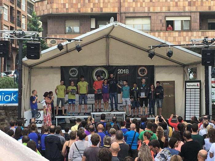 Hainbat azkoitiar saritu dituzte Euskal Herriko ultra trailen txapelketan
