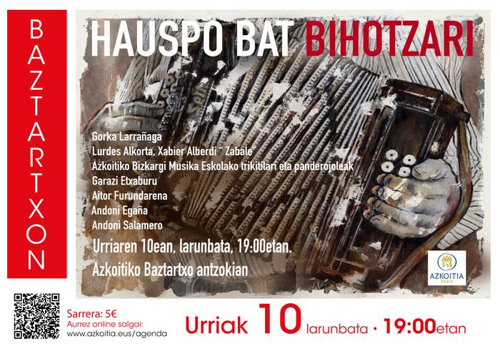 Ikuskizuna: 'Hauspo bat bihotzari'