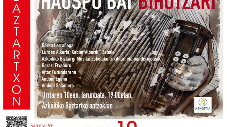 Ikuskizuna: 'Hauspo bat bihotzari'