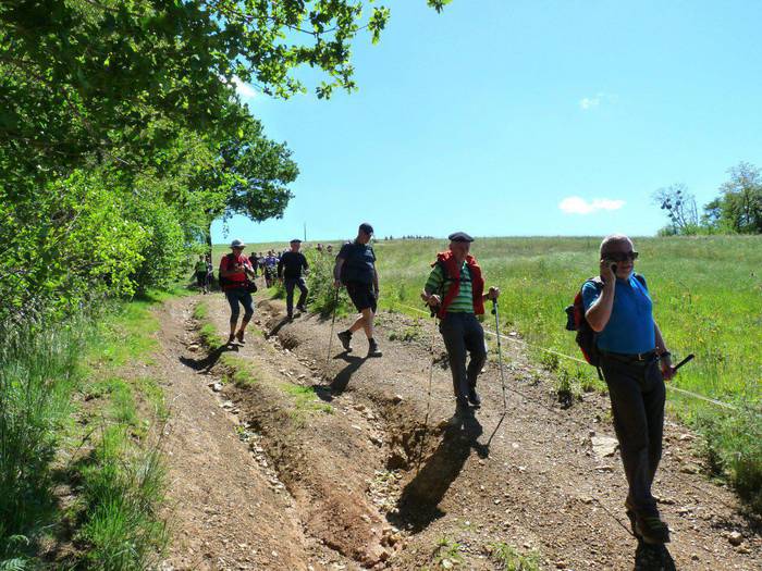 105 lagunek osatu zuten zapatuan Azpeitia-Hazparne egitasmoko bosgarren etapa