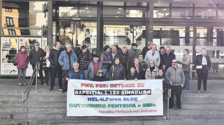 Urteko azken elkarretaratzea egin dute jubilatu eta pentsiodunek