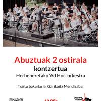 Kontzertua: Vakantie Orkest 'Ad Hoc' Holiday Ochestra
