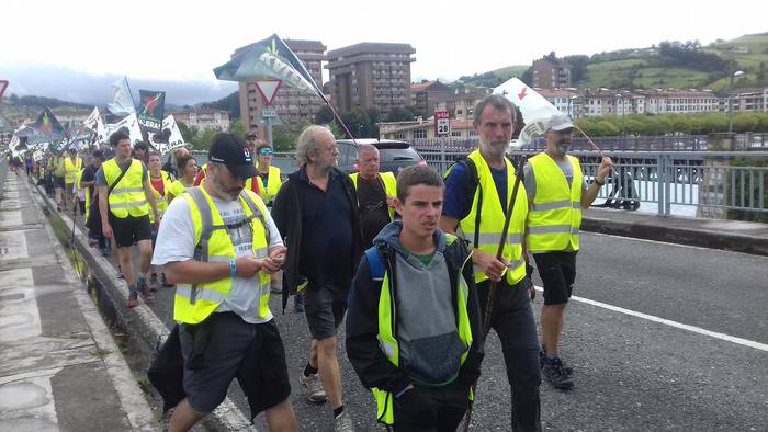 Kalera Martxa astearte goizean iritsiko da Zarautzera