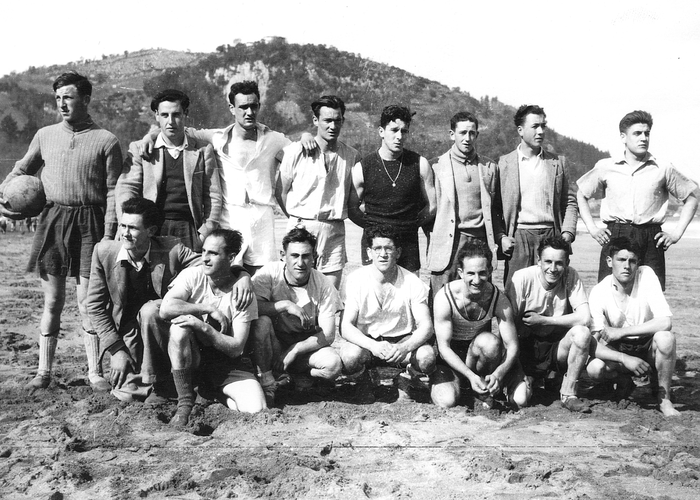 Zarauzko futbol 'plai-eroa': kirolik amateurrena