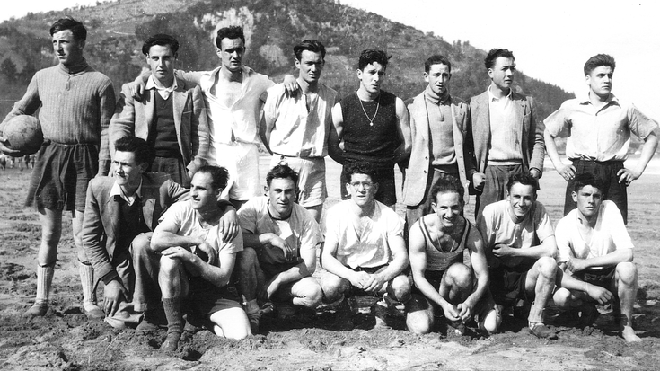 Zarauzko futbol 'plai-eroa': kirolik amateurrena