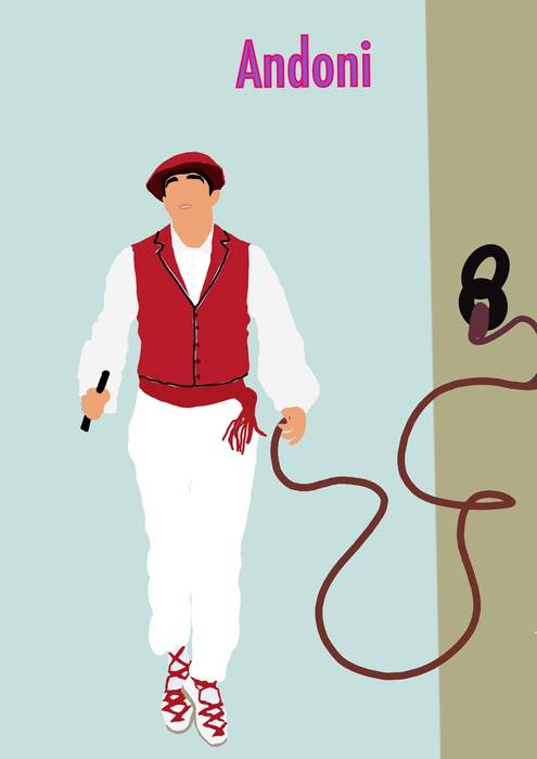 Andoni Etxeberria: "Hanka altxatu eta bueltan etortzen den bitartean dantzan jarraituko dut"