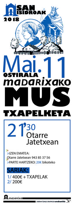 Marixako festetako mus txapelketa