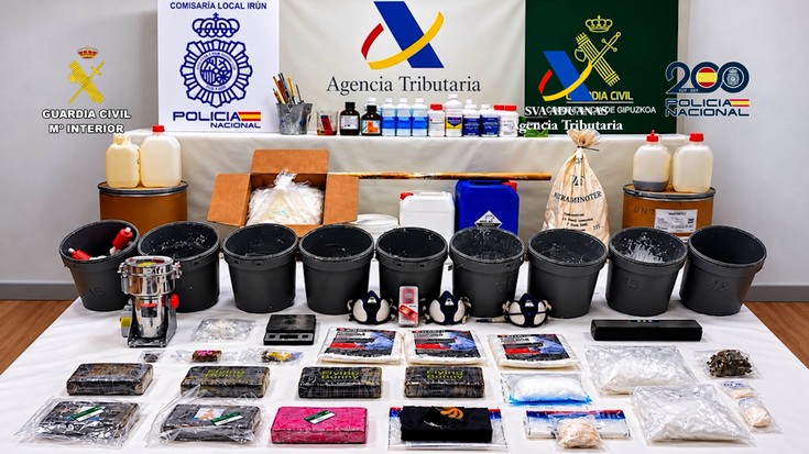 Miaketak egin dituzte Orion, droga trafikoaren aurkako polizia operazio bati lotuta