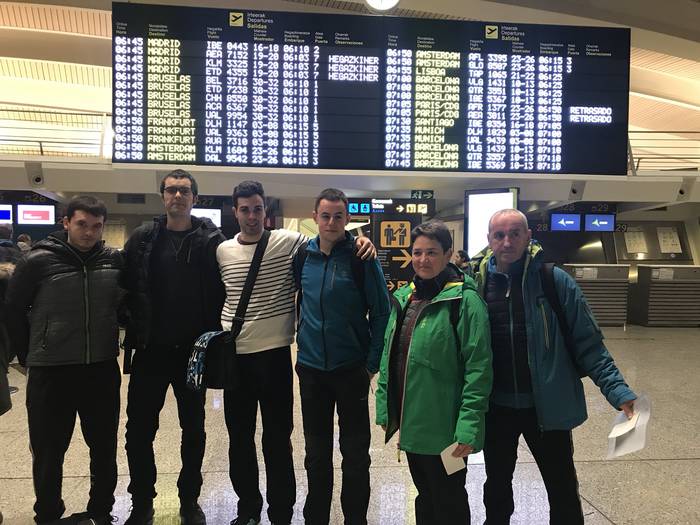 Jon Alberdi azpeitiarra, Euskadiko Euskal Pilota Federazioaren ordezkari San Frantziskon
