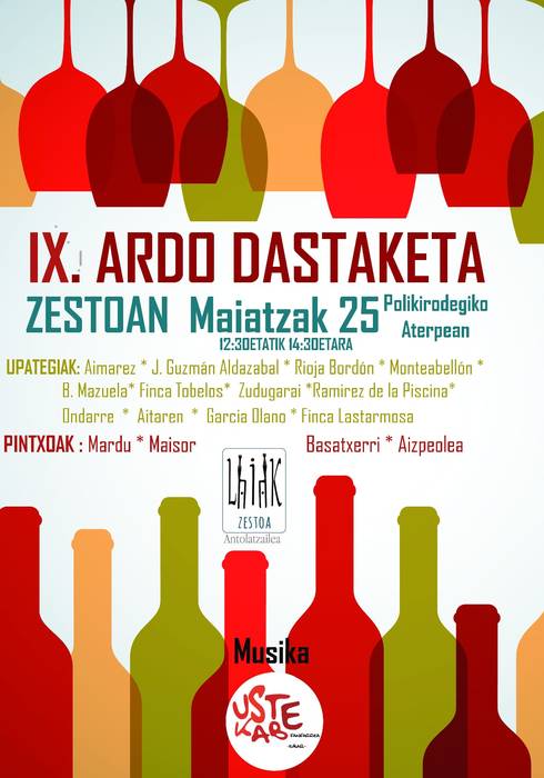 Zestoako IX. Ardo Dastaketa