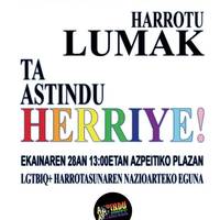 Elkarretaratzea: 'Faxismoaren aurrean harrotu lumak ta astindu herriye'