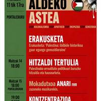Palestinaren aldeko astea: erakusketa