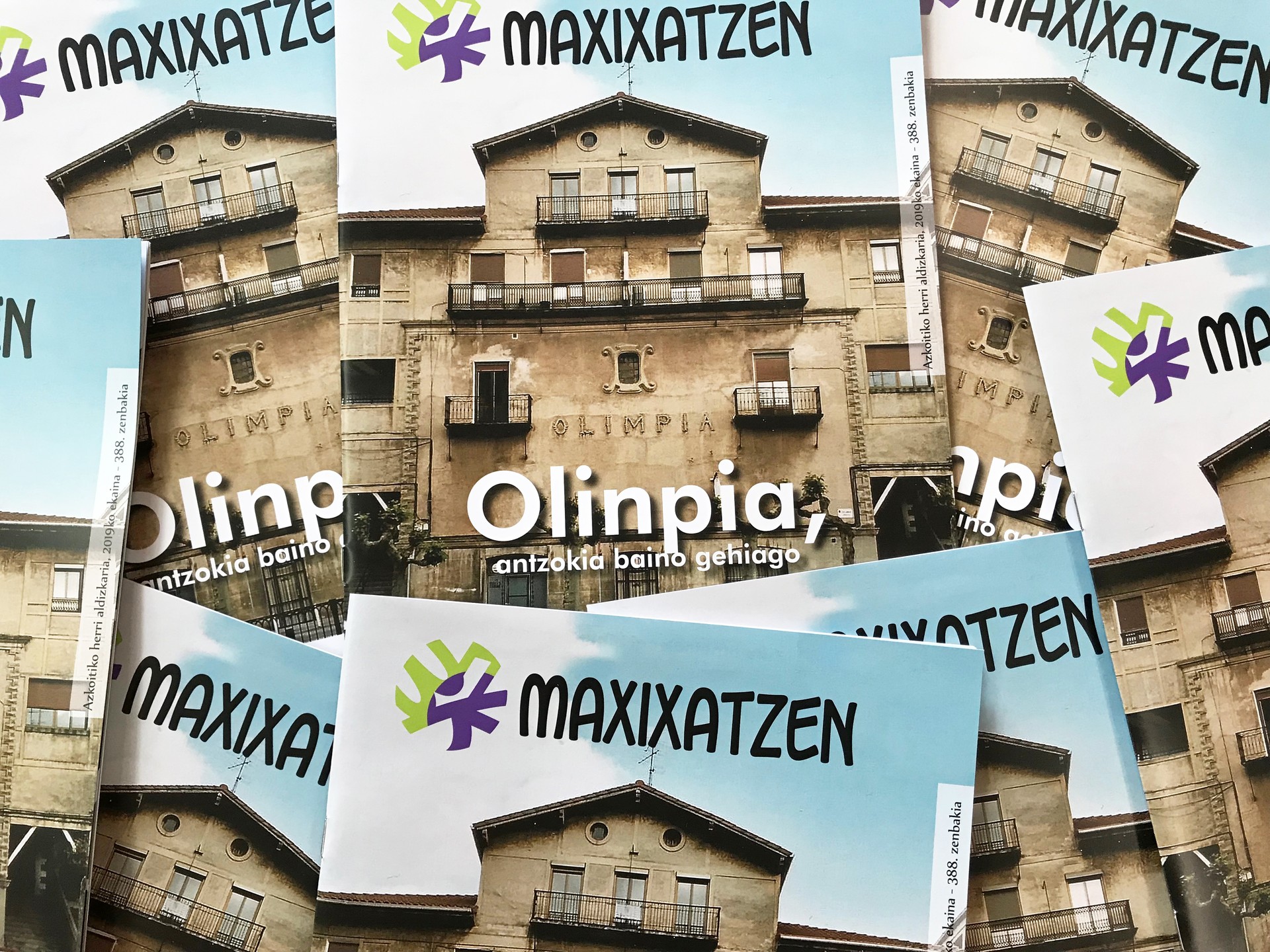 Gaur hasiko gara banatzen ekaineko Maxixatzen aldizkaria