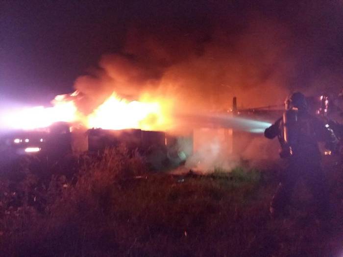 Getariako hilerri pareko txabola bat erre da bart
