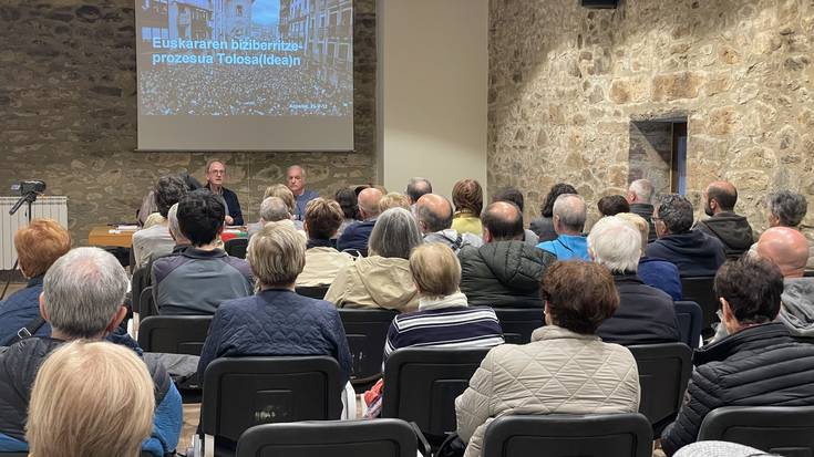 Tolosaldeko esperientzia hizpide, 'Euskara bidegurutzean' zikloa ixteko
