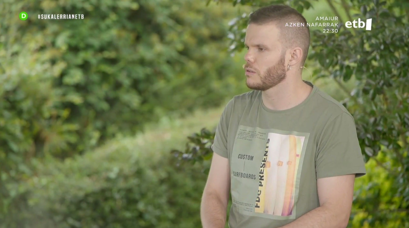 Jokin Larrañaga sukaldaria gonbidatu dute ETB1eko 'Sukalerrian' saiora