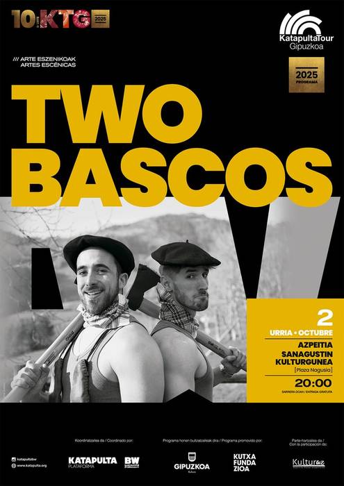 Bakarrizketa eta magia: 'Two Bascos' ikuskizuna