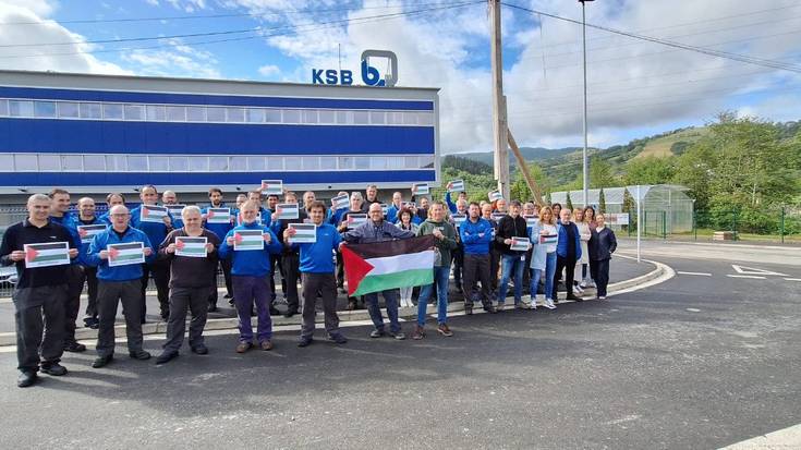 Palestinako genozidioa salatu dute eskualdeko zenbait langilek, sindikatuek deituta