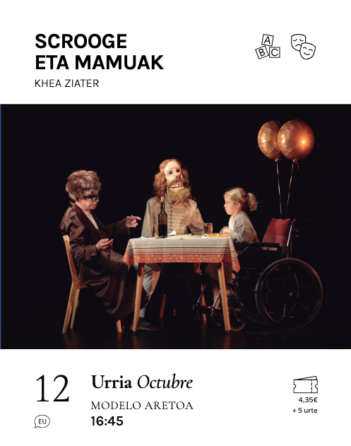 Antzerkia: 'Scrooge eta mamuak'