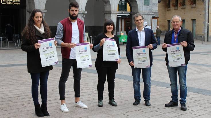 Martxan da 'Erosi Azpeitian 'Berria'ren eskutik' kanpaina