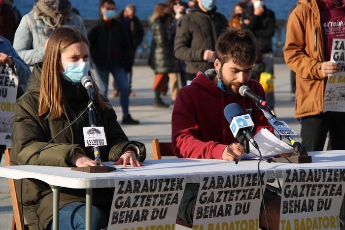 "Zarautzen epe luzean ere Gaztetxe bat izango dela bermatu nahi dugu"