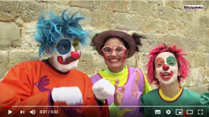 Bideoa: Pirritx, Porrotx eta Marimototsek Mobibike egunera joateko deia luzatu dute