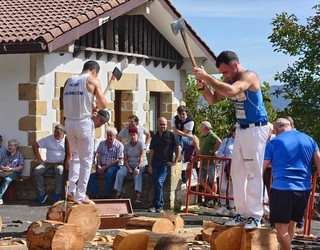 San Migel egun eguzkitsuarekin amaitu dituzte festak Laurgainen