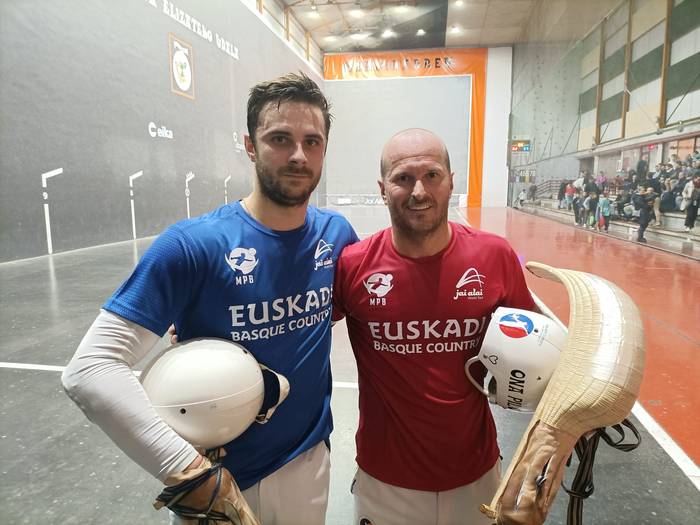 Berrituko buruz buruko txapelketan aurrera egin du Cosme Agirrek