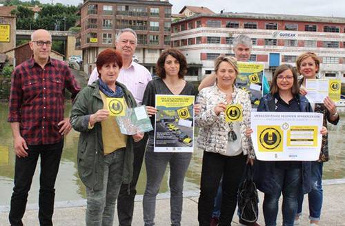 Abian da Orioko erdigunean  aparkamendu sistema berria