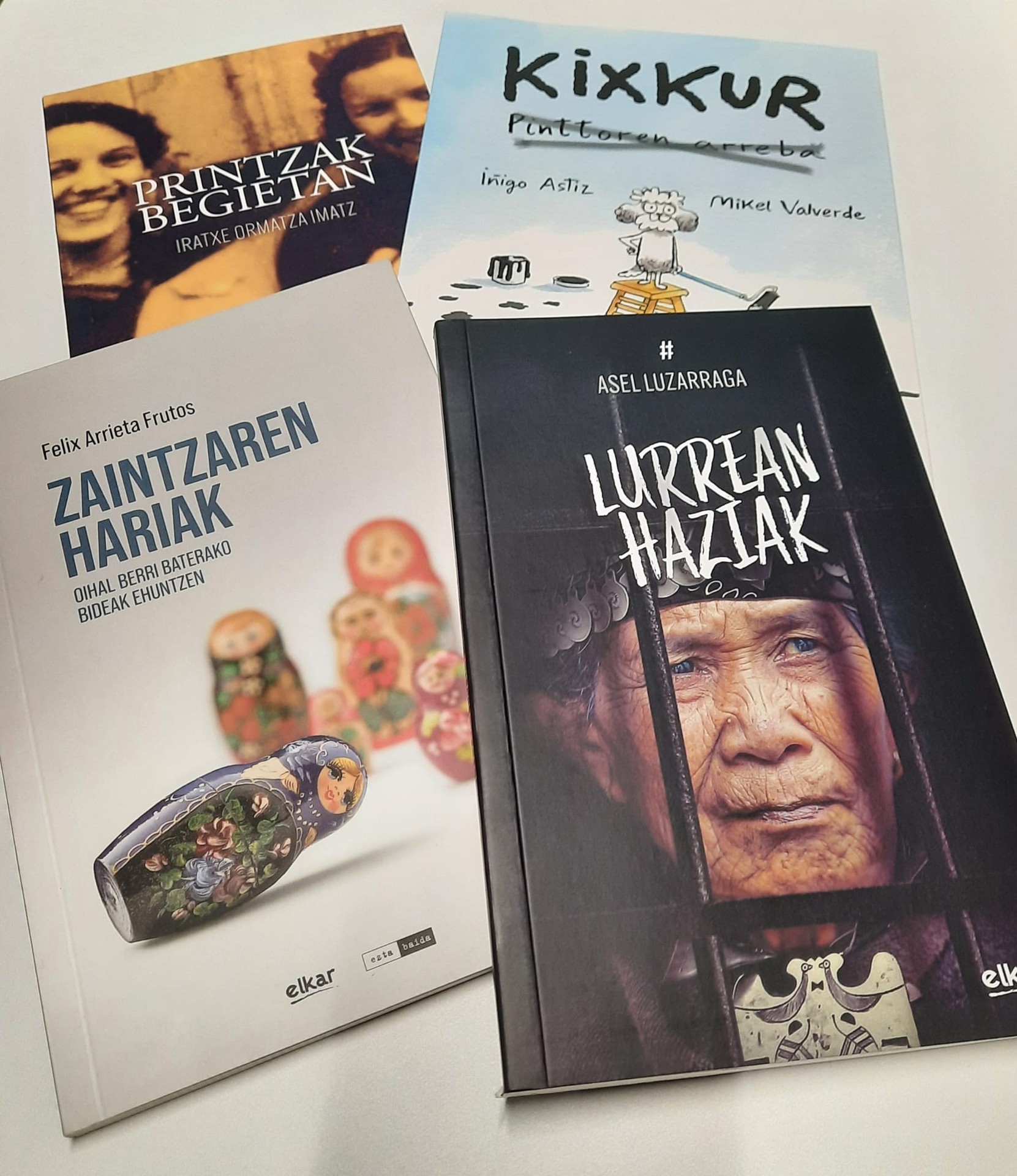 Elkar argitaletxearen liburu sorta zozkatuko du Maxixatzenek bazkideen artean