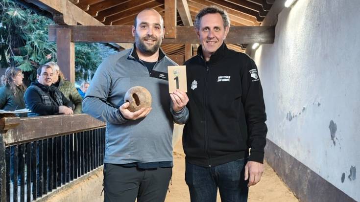 Garaipenarekin hasi du Gorka Etxanizek 55. Gipuzkoako Hiru Txirlo Bola Joko Txapelketa