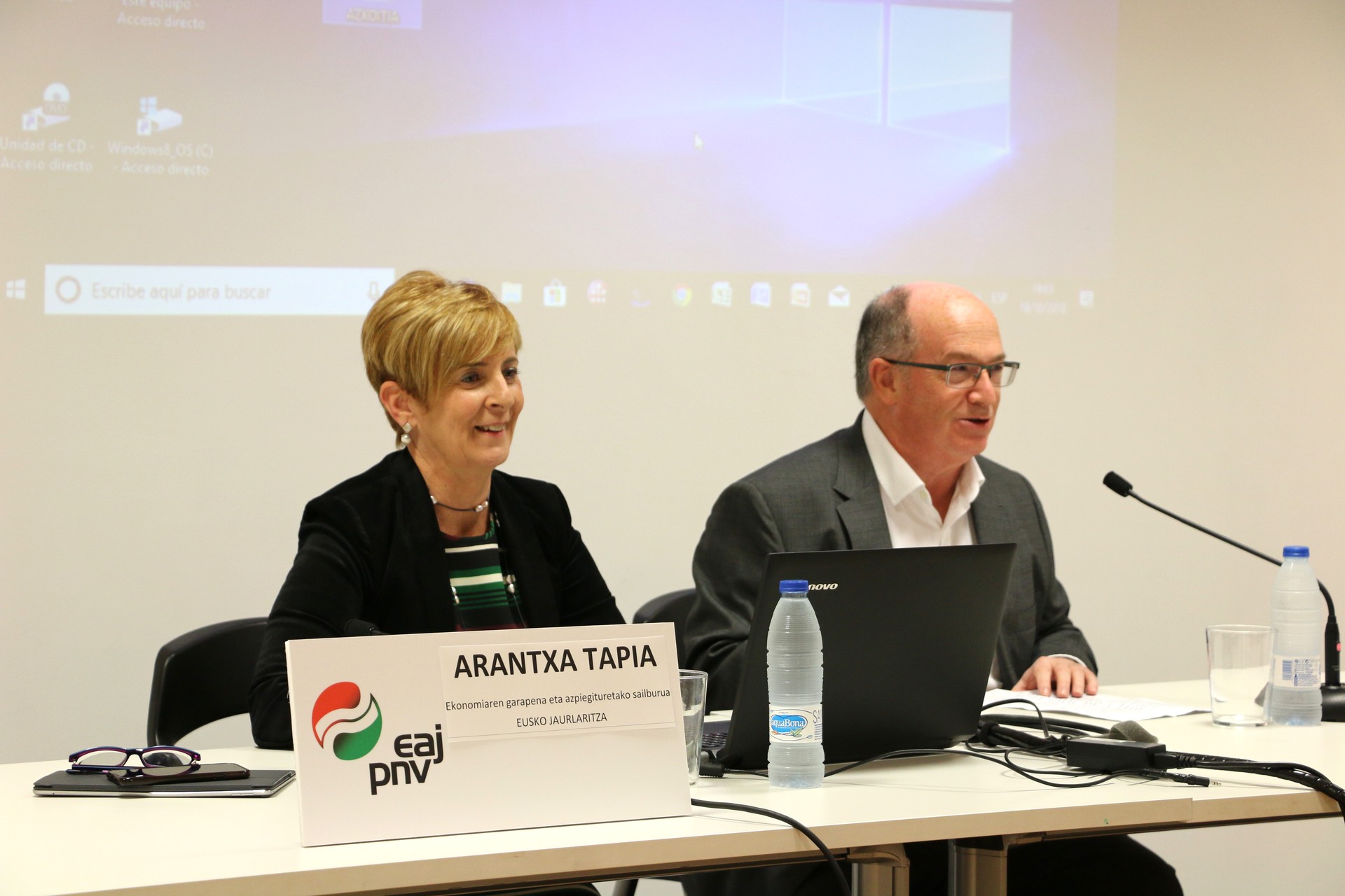 Industria 4.0, energia politikak eta berrikuntza izan ditu hizpide Arantxa Tapia sailburuak