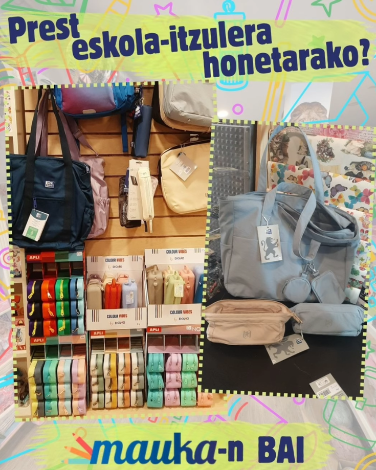 Iraila iritsi da, motxila prestatzen laguntzea nahi?