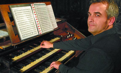 Aitor Olea Juaristi organo-joleak kontzertua eskainiko du igandean parrokian