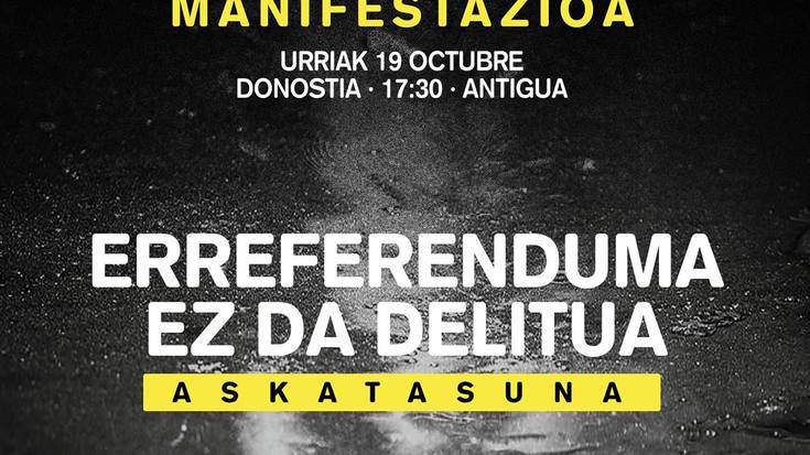 Bihar Donostian egingo den manifestazioan parte hartzeko deia egin du Azkoitiko Gure Esku-k