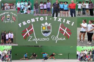 Asteartean jokatuko dituzte Zarauzko Frontoi Txikiko VII. Emakumeen Pala Txapelketako finalerdiak