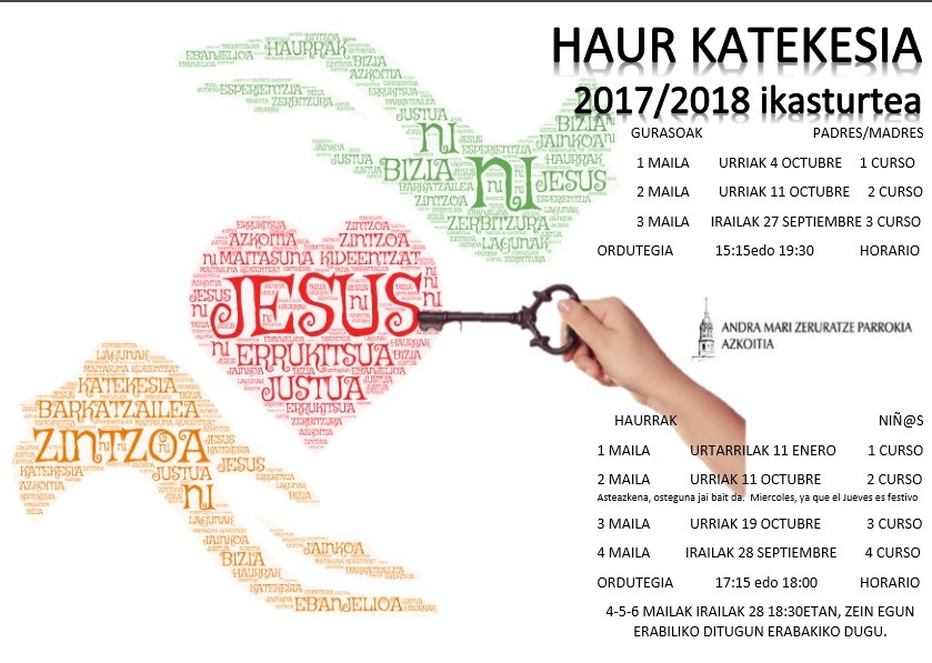 Haur katekesiaren ikasturte hasiera