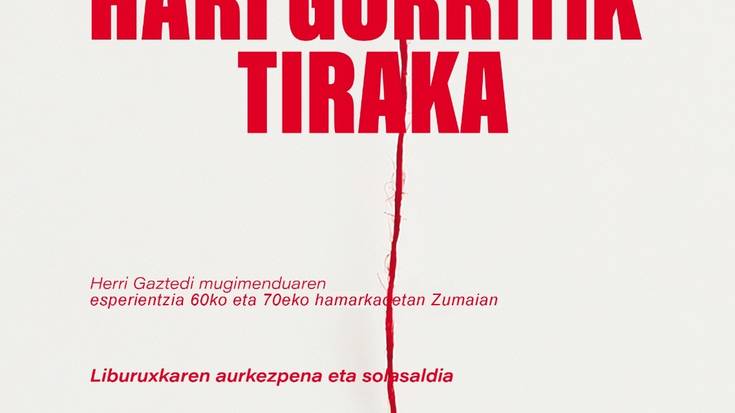 Aurkezpena: Aitor Tenaren 'Hari gorritik tiraka' liburuxkaren aurkezpena