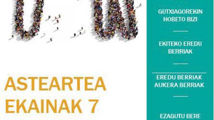 Ekonomia kolaboratiboari buruzko hitzaldia, asteartean, Marina Berri jatetxean