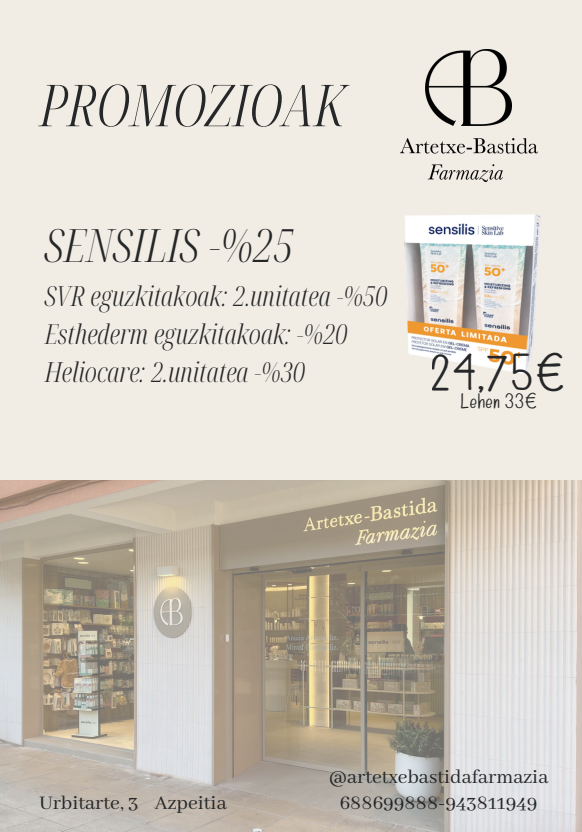 Eskaintza bereziak!