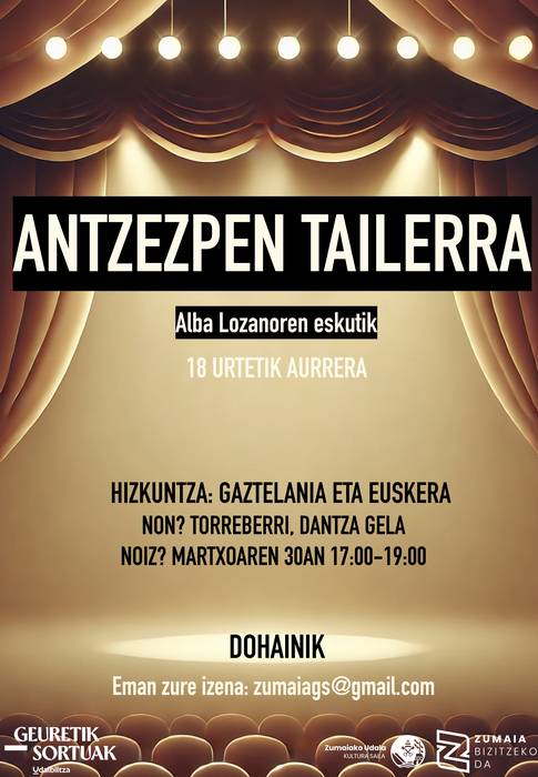 Antzezpen tailerra