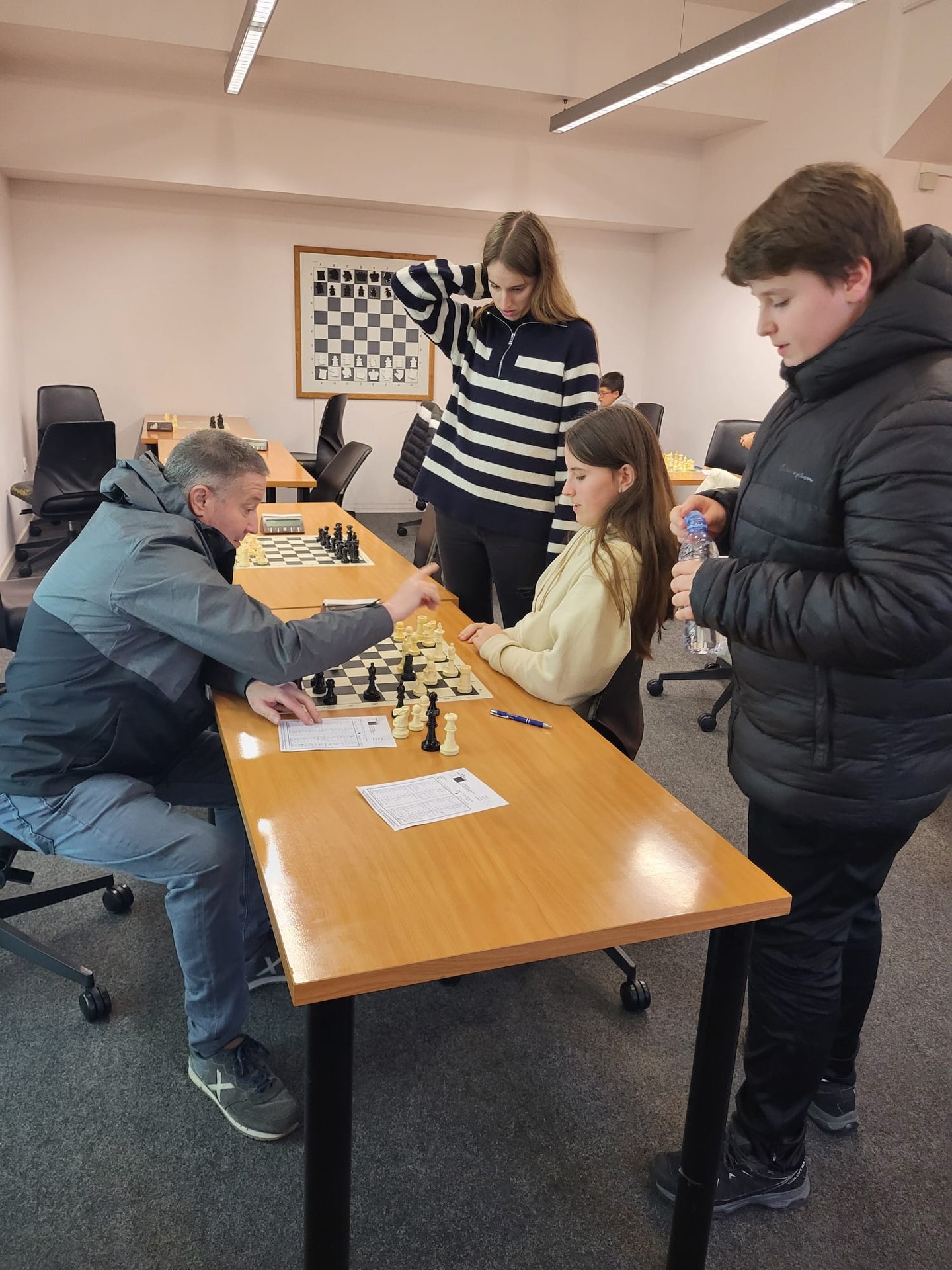 Asteburu ezin hobea izan dute Anaitasuna Kakuteko xake jokalariek
